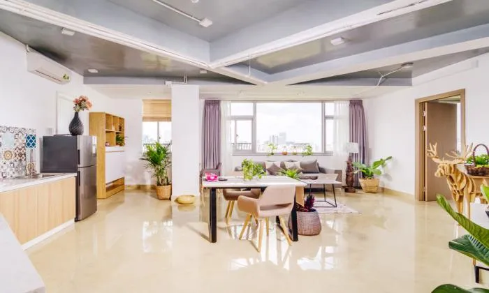 Amazing Penthouse Serviced Apartment in Truong Sa St Phu Nhuan District HCMC 100sqm 1,000 USD/month