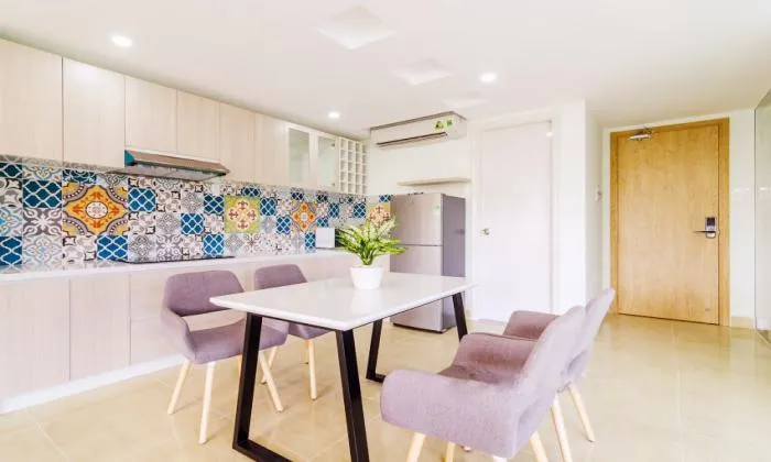 Modern One Bedroom Apartment River View in Phu Nhuan District Ho Chi Minh City 40sqm 500 USD/month