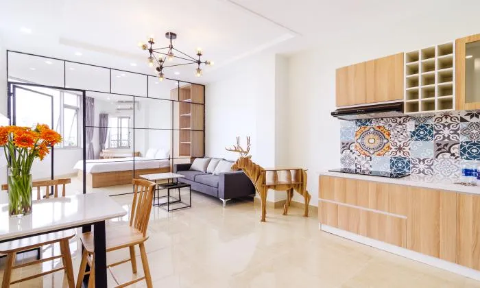 One Bedroom Serviced Apartment in Truong Sa Phu Nhuan HCM 40sqm 550 USD/month
