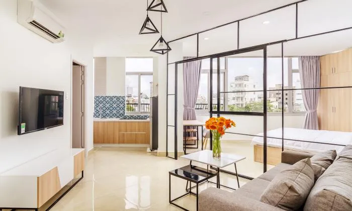 One Bedroom Serviced Apartment in Truong Sa Phu Nhuan HCM 40sqm 550 USD/month