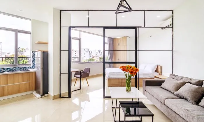 One Bedroom Serviced Apartment in Truong Sa Phu Nhuan HCM 40sqm 550 USD/month