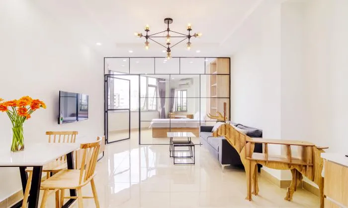 One Bedroom Serviced Apartment in Truong Sa Phu Nhuan HCM 40sqm 550 USD/month