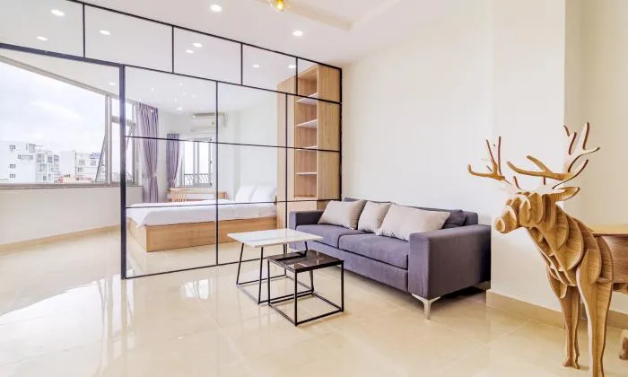 One Bedroom Serviced Apartment in Truong Sa Phu Nhuan HCM 40sqm 550 USD/month