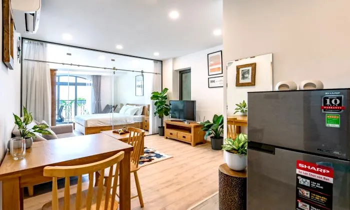 Stunning One Bedroom Serviced Apartment in Phu Nhuan District Ho Chi Minh City 45sqm 650 USD/month
