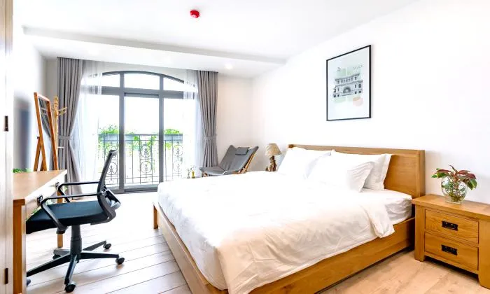 Stunning One Bedroom Serviced Apartment in Phu Nhuan District Ho Chi Minh City 45sqm 650 USD/month