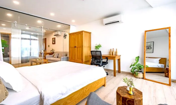 Stunning One Bedroom Serviced Apartment in Phu Nhuan District Ho Chi Minh City 45sqm 650 USD/month