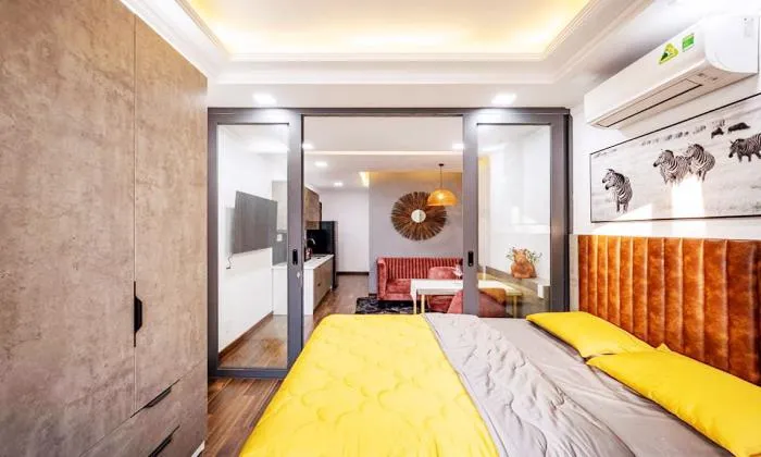 Brilliant One Bedroom Serviced Apartment in Cach Mang Thang 8 Street Tan Binh Dist HCMC 45sqm 550 USD/month