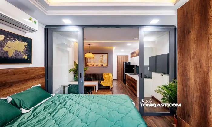 Brilliant One Bedroom Serviced Apartment in Cach Mang Thang 8 Street Tan Binh Dist HCMC 45sqm 550 USD/month