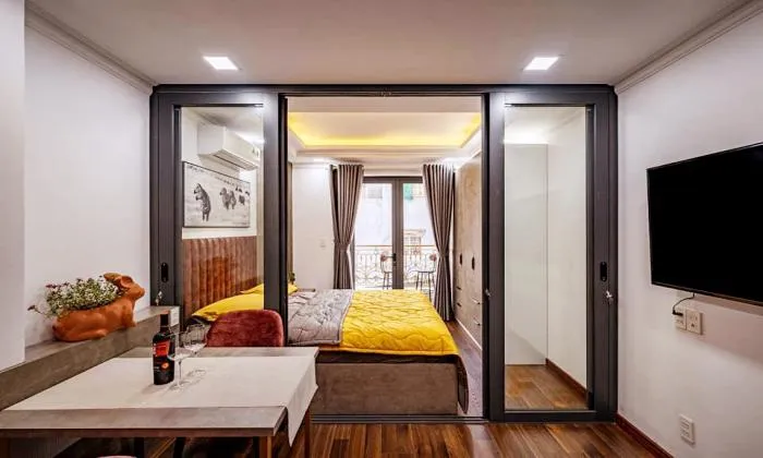 Brilliant One Bedroom Serviced Apartment in Cach Mang Thang 8 Street Tan Binh Dist HCMC 45sqm 550 USD/month