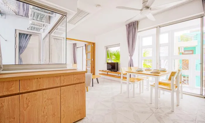 Amazing Designed One Bedroom Apartment in Tropical Residence Tan Binh District HCMC 50sqm 650 USD/month