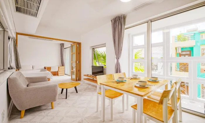 Amazing Designed One Bedroom Apartment in Tropical Residence Tan Binh District HCMC 50sqm 650 USD/month