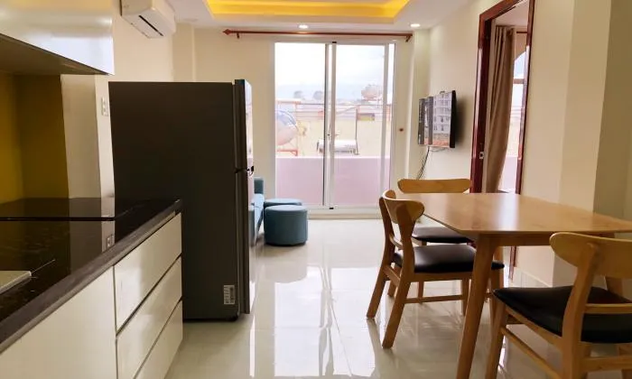 Nice Balcony One Bedroom Apartment For Lease in Tan Binh District HCMC 40sqm 450 USD/month
