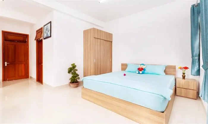 Attractive Fresh Light Studio Serviced Apartment For Rent in Ho Chi Minh City 40sqm 450 USD/month