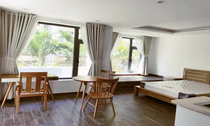 Bright Light Designed One Bedroom Serviced Apartment in Tan Binh District HCMC 45sqm 550 USD/month