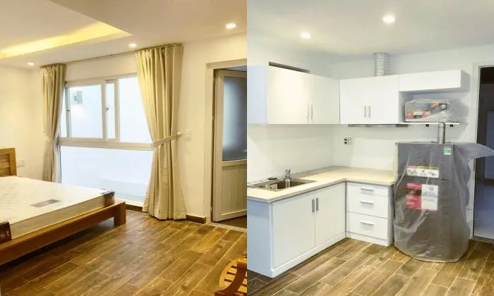 Bright Light Designed One Bedroom Serviced Apartment in Tan Binh District HCMC 45sqm 550 USD/month
