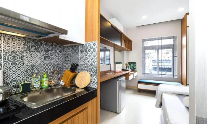 Amazing Brand New Studio Near International Airport Tan Binh District HCM City 30sqm 350 USD/month