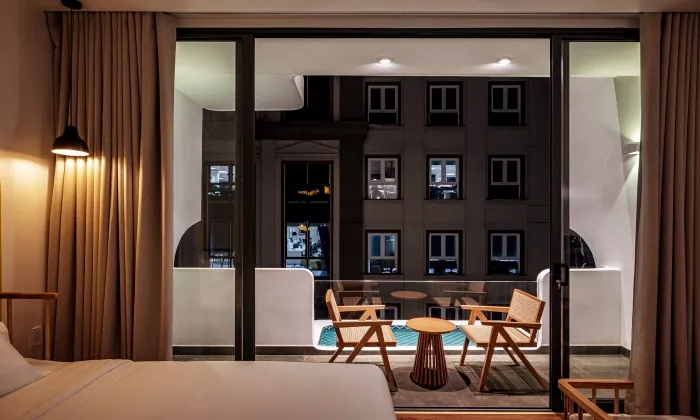 H Maison Studio Serviced Apartment For Rent in Tan Vien Street Tan Binh District HCMC 40sqm 550 USD/month