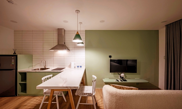 A Charming Studio Apartment For Rent in Tan Binh HCMC