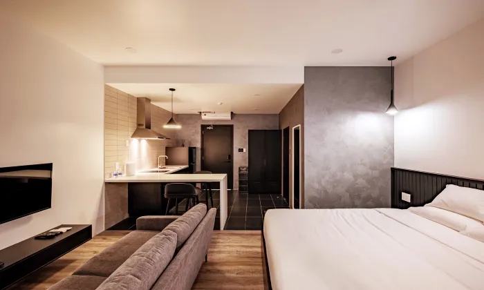 Excellent Designed Studio Apartment in Binh District HCMC 40sqm 600 USD/month