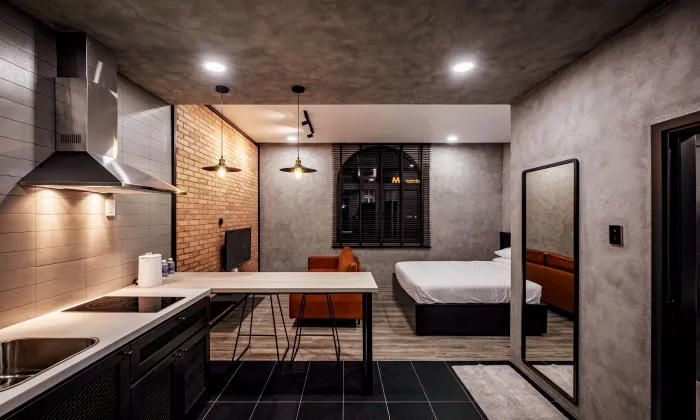Excellent Designed Studio Apartment in Binh District HCMC 40sqm 600 USD/month