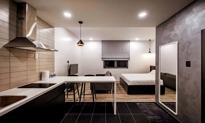 Excellent Designed Studio Apartment in Binh District HCMC 40sqm 600 USD/month