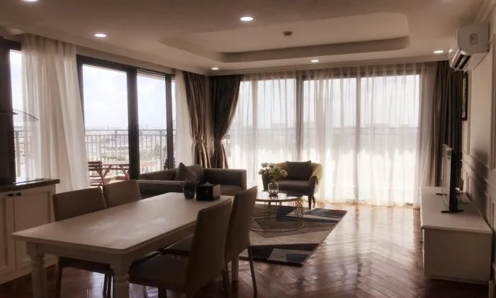 Amazing Balcony Two Bedroom Serviced Apartment in Tan Binh District HCMC 70sqm 1,350 USD/month