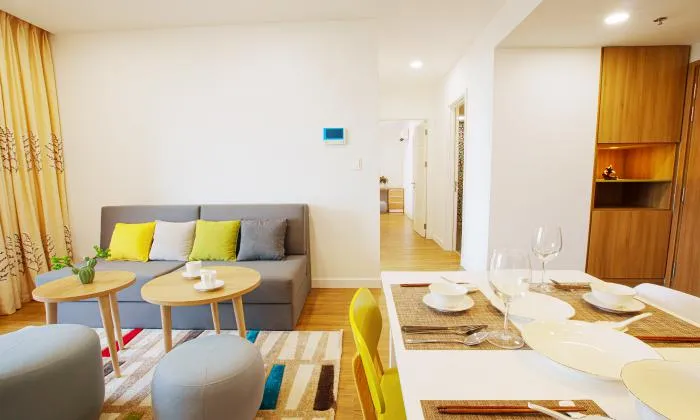 Luxury Living Two Bedroom Republic Plaza Serviced Apartment in Tan Binh District HCMC 70sqm 1,430 USD/month