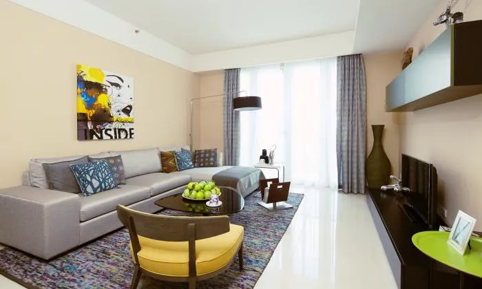 Luxury 1 Bedroom Saigon Airport Bluesky Serviced Apartment For Rent 57sqm 1,200 USD/month