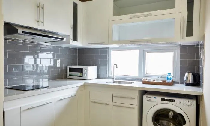 Nice Renovation One Bedroom Serviced Apartment For Rent in Tan Binh District HCMC 45sqm 570 USD/month