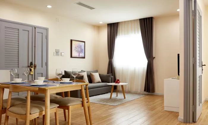 Two Bedroom 8B Apartment For Rent in Dong Nai Street Tan Binh District HCMC 65sqm 650 USD/month
