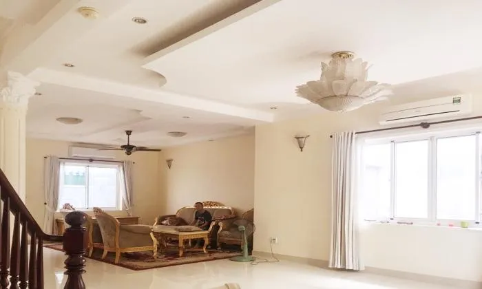 Nice Villa In Compound Quoc Huong Street Thao Dien HCMC 400sqm 3,500 USD/month
