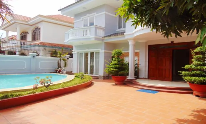 Nice Villa In Compound Quoc Huong Street Thao Dien HCMC 400sqm 3,500 USD/month