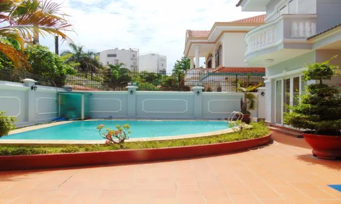 Nice Villa In Compound Quoc Huong Street Thao Dien HCMC 400sqm 3,500 USD/month