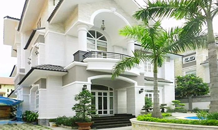 Very Clean and New Villa For Rent in Tong Huu Dinh Street Thao Dien District 2 HCMC 550sqm 5,200 USD/month