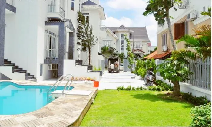Modern Villas For Rent in Compound, Thao Dien District 2 HCMC 660sqm 5,500 USD/month