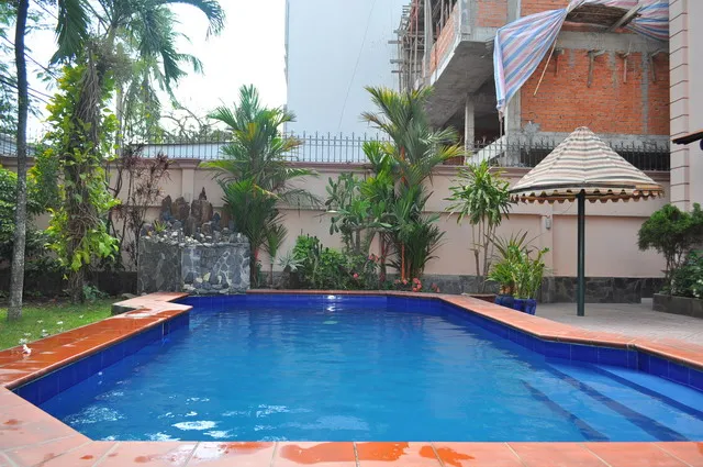 Big Garden Villa For Rent in Thao Dien District 2 HCMC 500sqm 4,000 USD/month