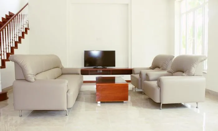 Fully Furnished Villa For Rent in Compound Tran Ngoc Dien HCM City 450sqm 4,100 USD/month