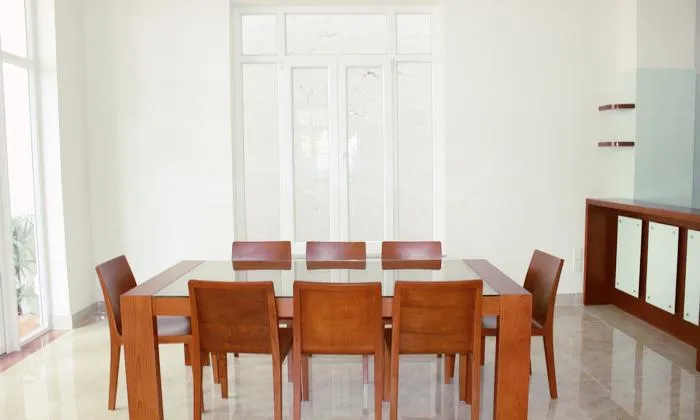 Fully Furnished Villa For Rent in Compound Tran Ngoc Dien HCM City 450sqm 4,100 USD/month