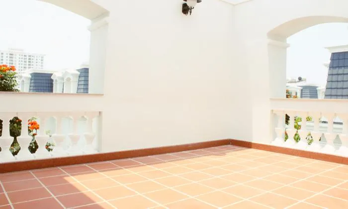 Fully Furnished Villa For Rent in Compound Tran Ngoc Dien HCM City 450sqm 4,100 USD/month