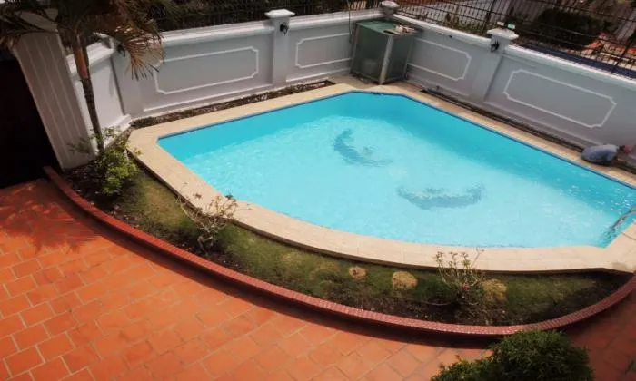 Unfurnished Five Bedrooms Villa For Rent in Quoc Huong Thao Dien HCM 450sqm 3,900 USD/month