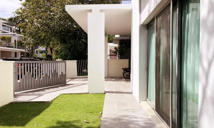 Partly Furnished Riviera Villa For Rent in An Phu HCMC 350sqm 4,500 USD/month