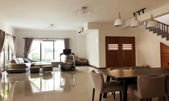 Partly Furnished Riviera Villa For Rent in An Phu HCMC 350sqm 4,500 USD/month