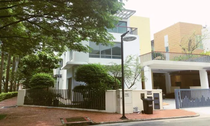 Unfurnished Garden Riviera For Rent Villa in An Phu Ho Chi Minh 300sqm 4,200 USD/month