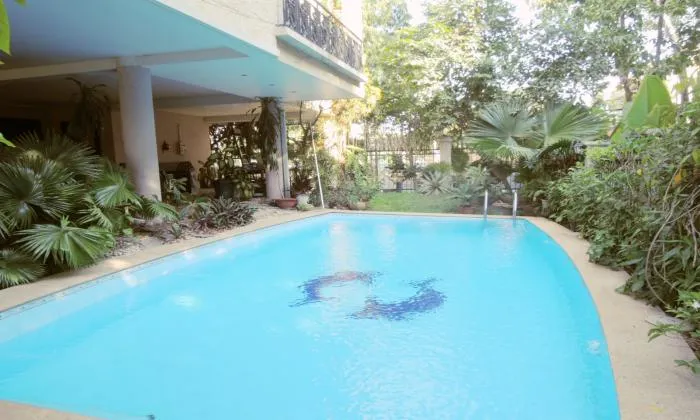 Partly Furnished Four Bedroom Stunning Villa in Thao Dien HCM 250sqm 3,500 USD/month