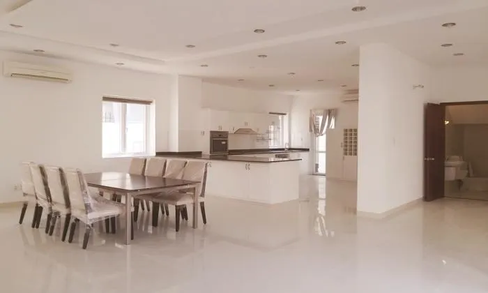 A New Villa With Swimming Pool For Rent In Thao Dien HCM 350sqm 4,300 USD/month