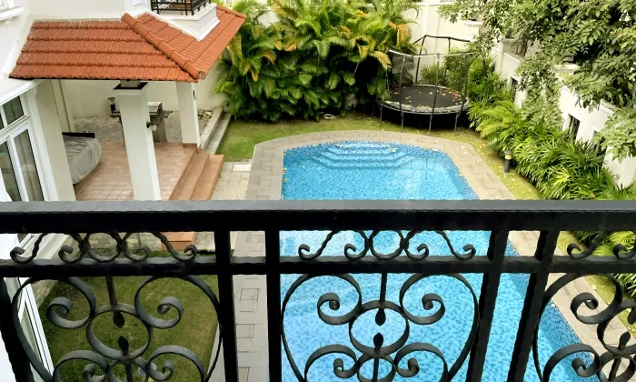 Brilliant Home For Rent in KIM SON compound Thao Dien HCM 700sqm 7,500 USD/month