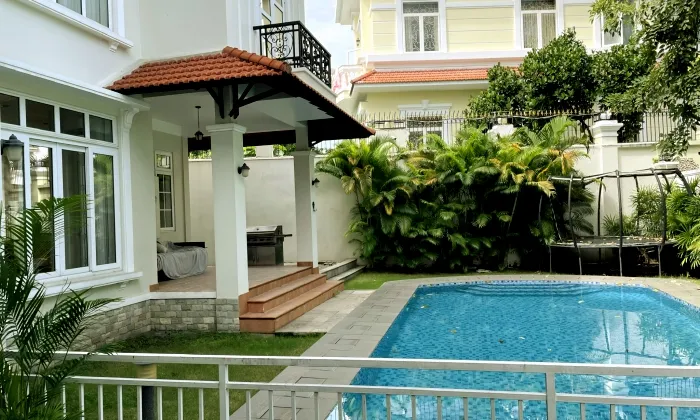 Brilliant Home For Rent in KIM SON compound Thao Dien HCM 700sqm 7,500 USD/month