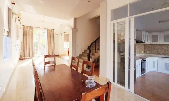 Villa Facing River in Phu Tuong Compound For Rent Thao Dien HCM 300sqm 3,500 USD/month
