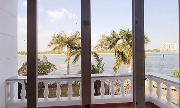 Villa Facing River in Phu Tuong Compound For Rent Thao Dien HCM 300sqm 3,500 USD/month