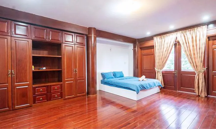 Wooden Style Villa Garden For Rent in Nguyen Van Huong Thao Dien District 2 HCMC 300sqm 4,000 USD/month